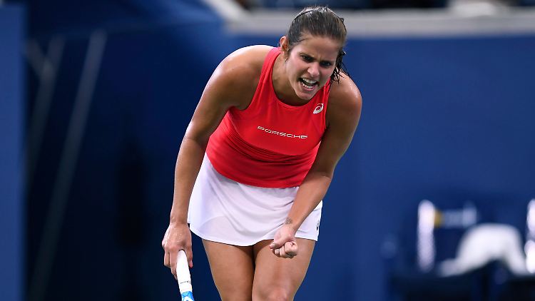 Julia Görges muss sich geschlagen geben.