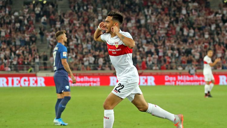 Nicolas González trifft nur drei Minuten nach seiner Einwechslung.