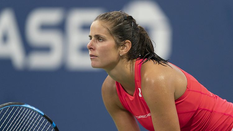 Im entscheidenden Moment wackelte Julia Görges und vergab den Matchball.