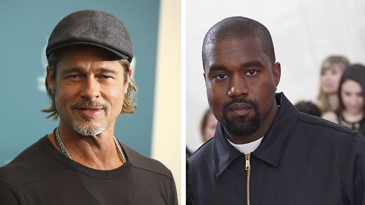 Brad Pitt hat an einem Gottesdienst von Kanye West teilgenommen.