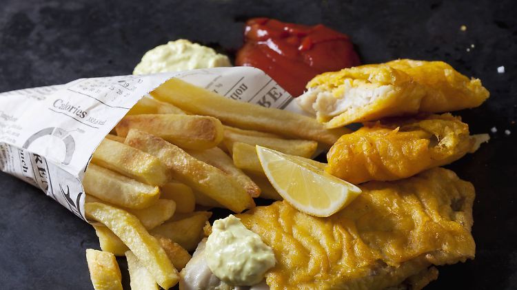 Der junge Mann soll sich regelmäßig und fast ausschließlich von Fish and Chips ernährt haben.