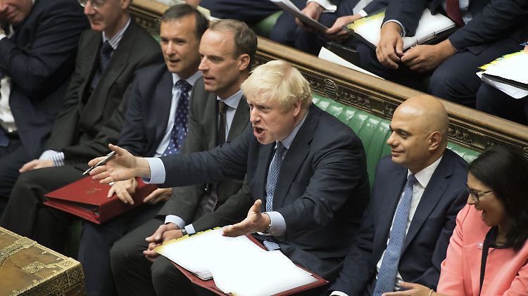 Sollte der Gesetzesentwurf akzeptiert werden, könnte ein No-Deal-Brexit verhindert werden. Premierminister Boris Johnson ist dagegen. 