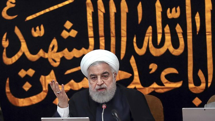 Nicht mehr an die Verpflichtungen aus dem Atomvertrag halten: Ruhani kündigt an, dass Iran wieder in die Atom-Forschung einsteigt.