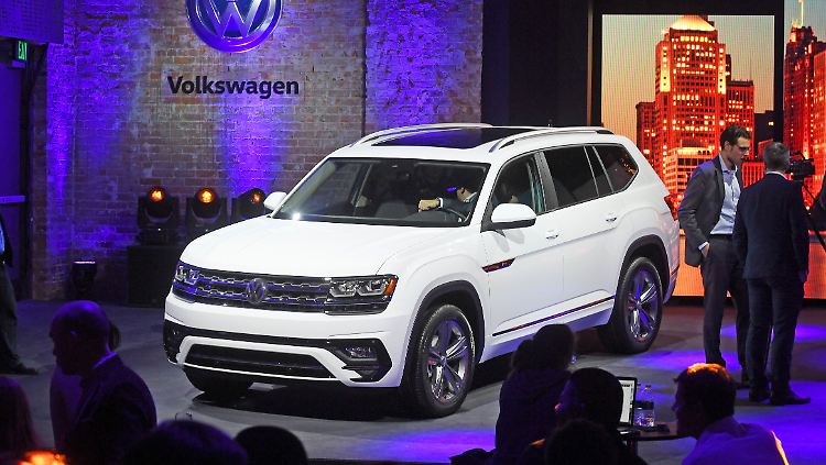 Der Atlas wird in Tennessee für den US-Markt gebaut und trug zum Absatzplus des VW-Konzerns bei - in Deutschland ist das gut fünf Meter lange SUV nicht zu haben. 