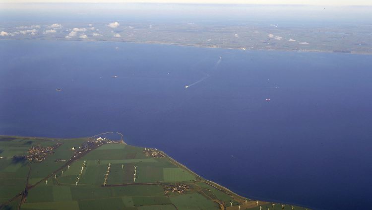 Fehmarnbelt zwischen Puttgarden und dem dänischen Rödby.