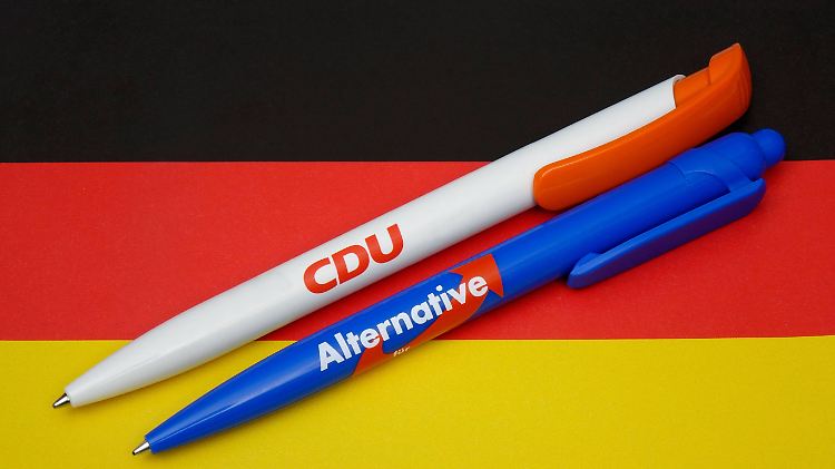 Deutschlands erste aus CDU und AfD bestehende Fraktion hat nur zwei Mitglieder. 