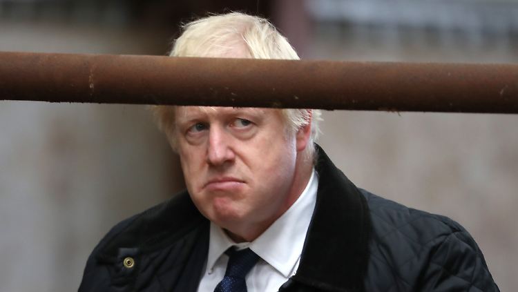 Die nächste Niederlage im Oberhaus: Premier Johnson am Freitag bei einem Besuch in Schottland. 