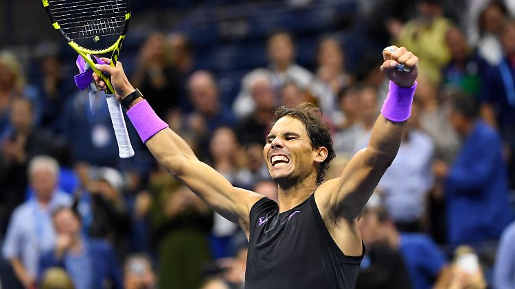 Rafael Nadal könnte am Sonntag seinen insgesamt 19. Grand-Slam-Titel gewinnen.