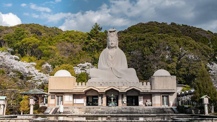 Der Kondaiji-Tempel im japanischen Kyoto ist 400 Jahre alt.
