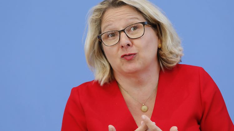 "Nur Appelle an die Vernunft genügen nicht": Umweltministerin Schulze setzt auf Verbote. 