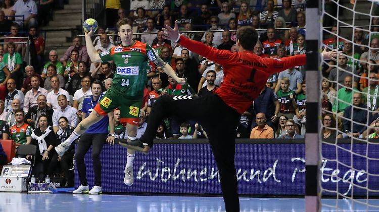 Der SC Magdeburg und der THW Kiel lieferten sich ein bis zur letzten Sekunde spannendes Spitzenspiel.