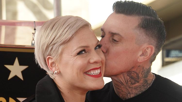 Seit fast 20 Jahren zusammen: Pink und Carey Hart.