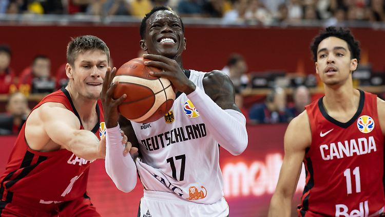 Wenn es nötig war, übernahm Dennis Schröder auch gegen Kanada Verantwortung. Allerdings fielen auch viele seiner Würfe nicht.