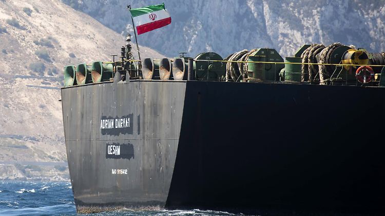 Großbritannien hatte den iranischem Tanker vor Gibraltar mehr als sechs Wochen festgesetzt.