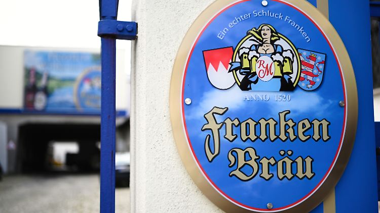 Einfahrt zu Franken Bräu