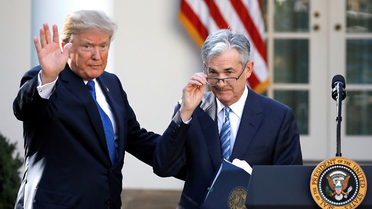 US-Präsident Trump hat Fed-Chef Jerome Powell zuletzt immer wieder gedrängt, die Zinsen zu senken.