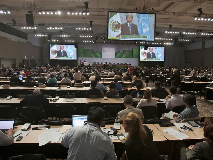 Weitgehende Einigkeit Klimakonferenz in Cancún.