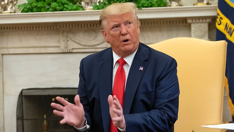 Obwohl Ruhani den USA "Kriegstreiberei" vorgeworfen hatte, ist Trump überzeugt, dass er ein Treffen mit den USA wolle.