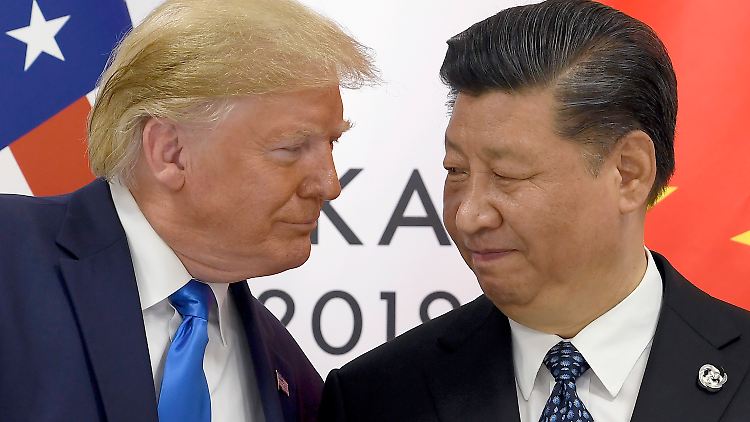 US-Präsident Trump will mit Strafzöllen ein neues Handelsabkommen mit China erwirken.