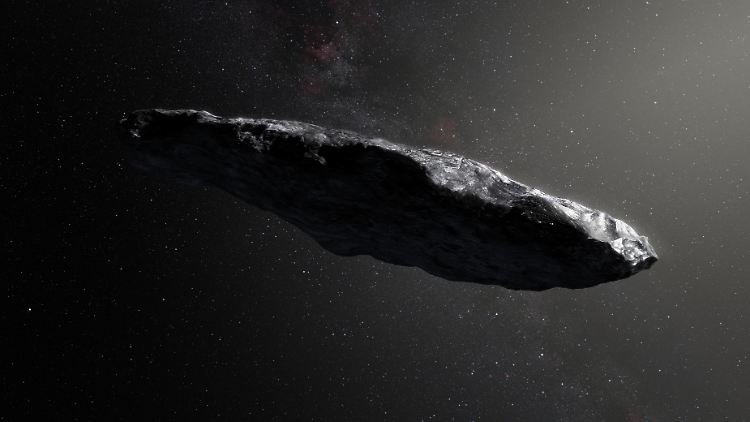 Das mysteriöse interstellare Objekt Oumuamua beflügelt bis heute die Fantasie.