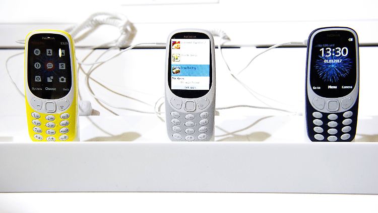 Das 3310 bildete den Aufschlag für die Rückkehr der Kulthandys von Nokia.