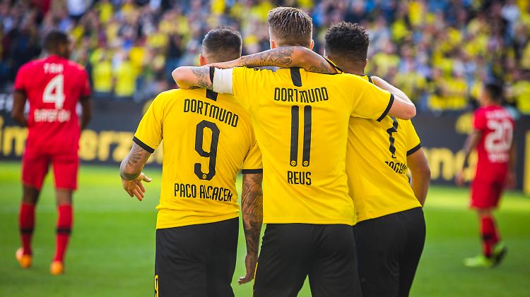 Zurück in der Erfolgsspur. BVB-Kapitän Marco Reus und seine Kollegen.