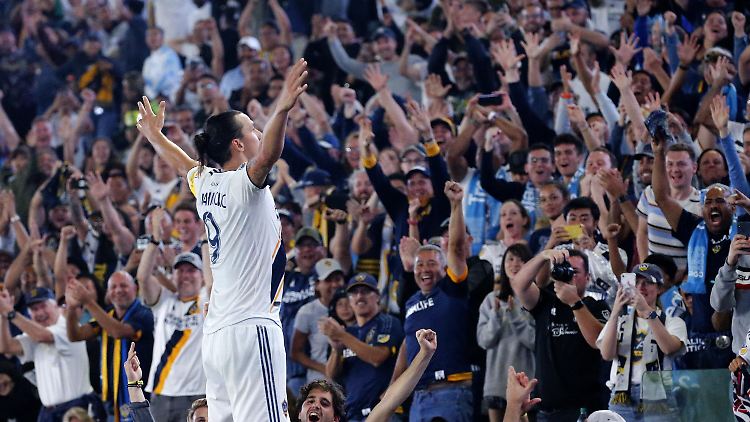 "Ich bin der Beste, der jemals in der MLS gespielt hat": Zlatan Ibrahimovic.