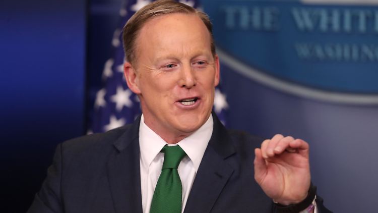 Nahm es mit der Wahrheit nicht immer genau: Trumps Ex-Sprecher Sean Spicer.