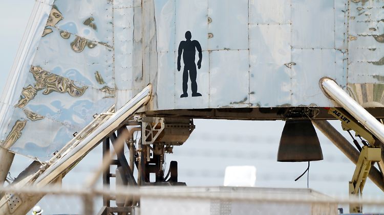 Die SpaceX-Rakete, die den Testflug im August bestanden hat.