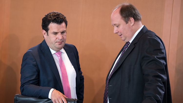 Arbeitsminister Heil und Kanzleramtschef Braun haben anscheinend einen ersten Kompromiss zur Grundrente erzielt.