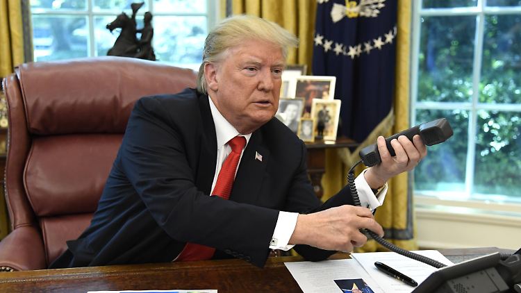 Ein Trump-Telefonat beschäftigt mittlerweile offenbar auch den US-Kongress.