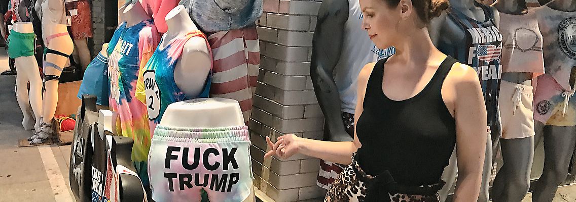 Trump Kritik am Venice Beach mit Kolumnistin.
