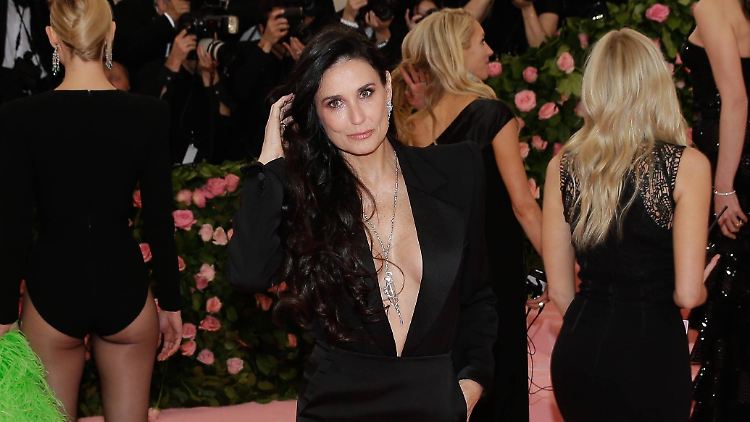 War mit Bruce Willis und Ashton Kutcher verheiratet: Demi Moore.