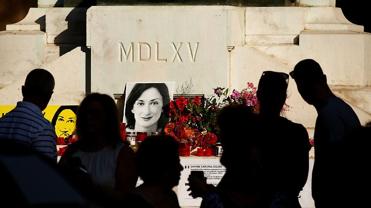Die Enthüllungsjournalistin Daphne Caruana Galizia wurde 2017 getötet - nun soll ein Zeuge in dem Mordfall einen Suizidversuch unternommen haben.
