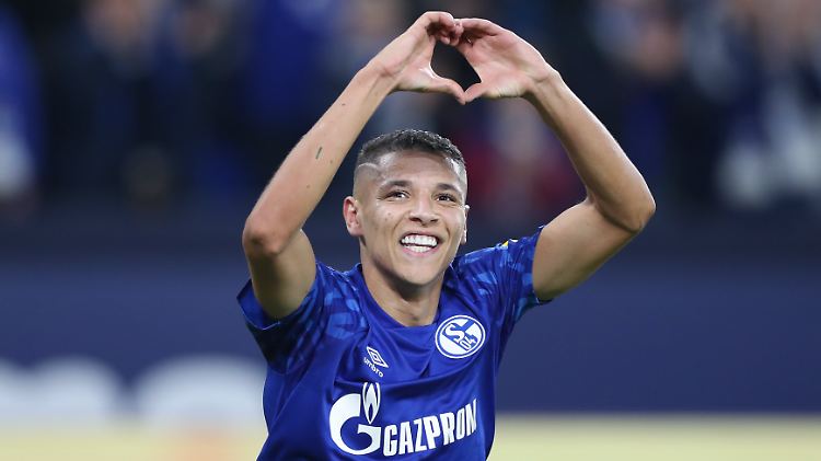 Sichtlich gelöst: Amine Harit.