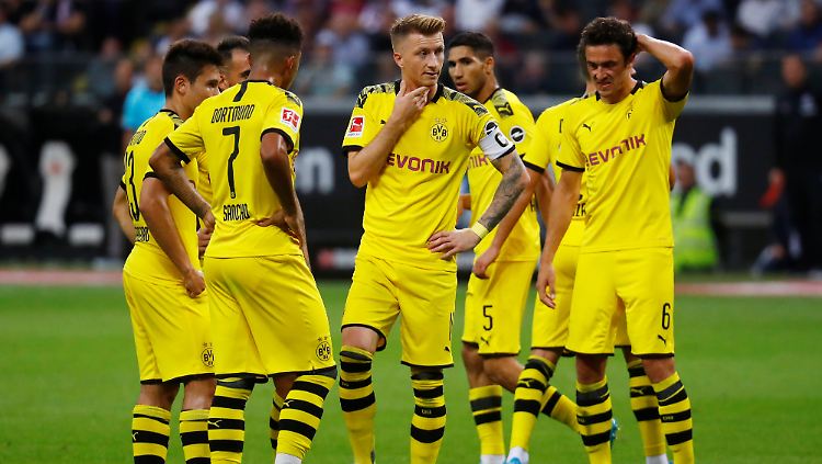 Zweimal geben sie eine Fürhung aus der Hand: Kapitän Marco Reus und seine Dortmunder.