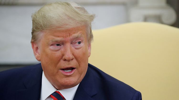 US-Präsident Trump sagt, er habe mit dem Gespräch nichts Falsches getan.