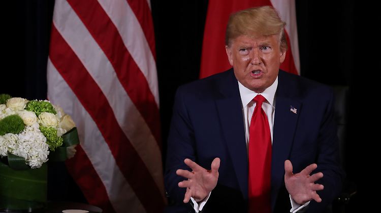 Trump müht sich seit Tagen, die Vorwürfe gegen ihn abzuschütteln.