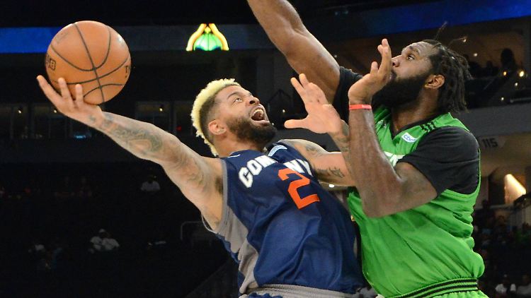 Emmett (links) war Anfang August noch in der US-Liga Big3 aktiv.