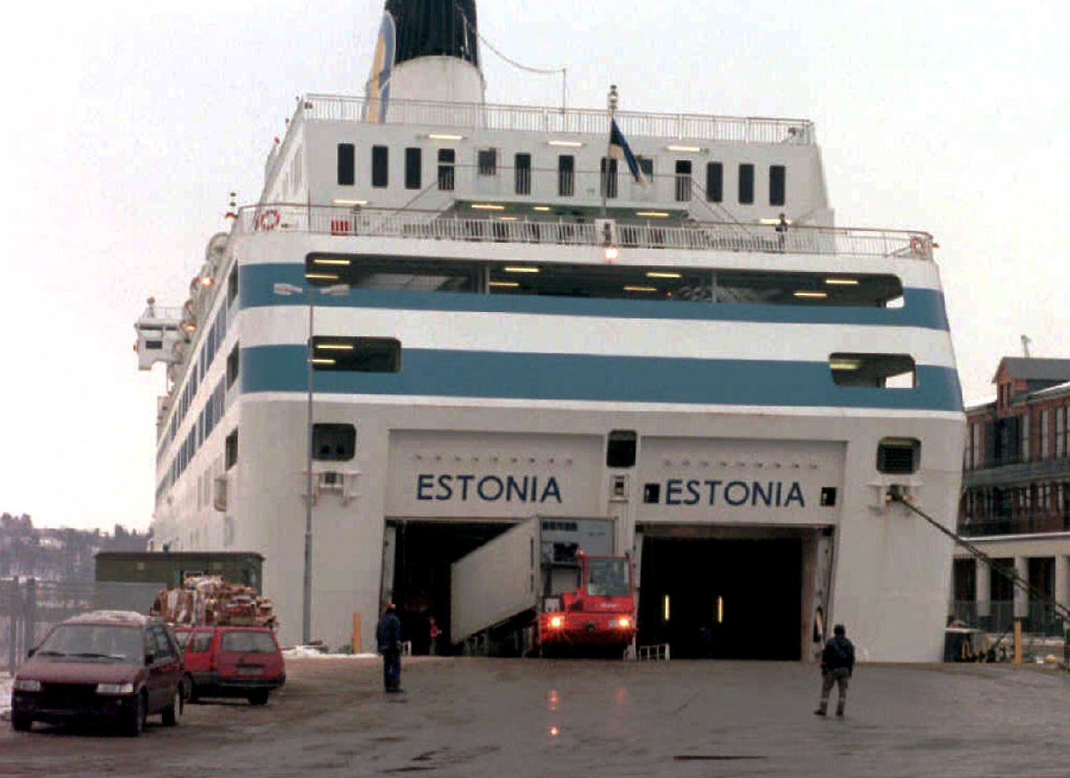 Am 27. September 1994 legt die "Estonia" im estnischen Tallin ab. Am nächsten Morgen soll die Auto- und Passagierfähre ...