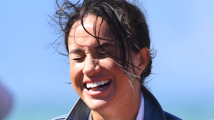 Kann sicher schon wieder über das royale Malheur lachen: Herzogin Meghan.