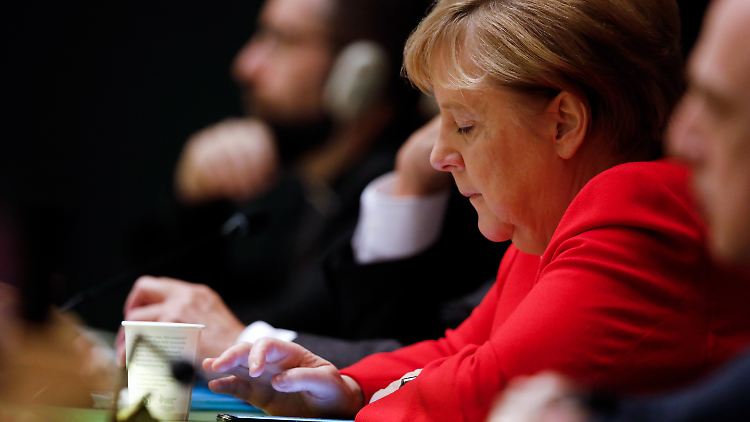Merkel arbeitete in New York an einer ganzen Palette von Themen.