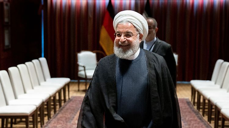 "Wenn die US-Regierung bereit zu Gesprächen ist, muss sie die notwendigen Bedingungen dafür schaffen", so Irans Präsident Ruhani.