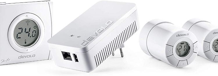 Sets wie das von Devolo mit zwei Reglern, Zentrale und Thermostat sind meistens günstiger als der Kauf einzelner Komponenten.