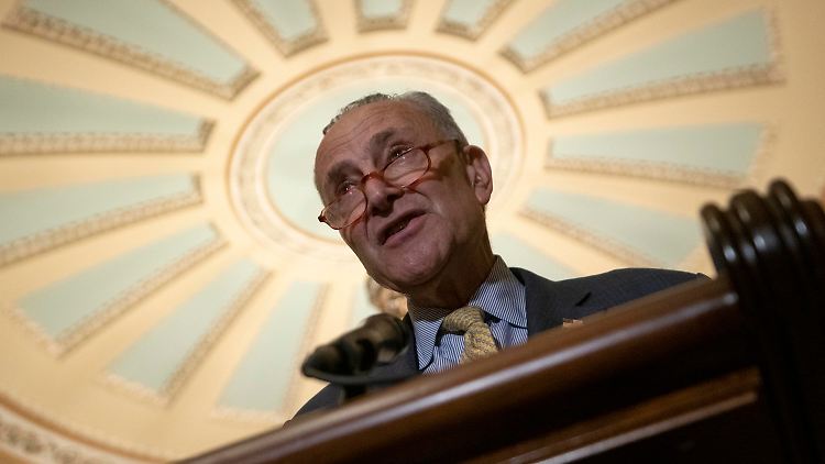 Demokrat Chuck Schumer ist nach Einsicht des Whistleblower-Dokuments "noch besorgter".