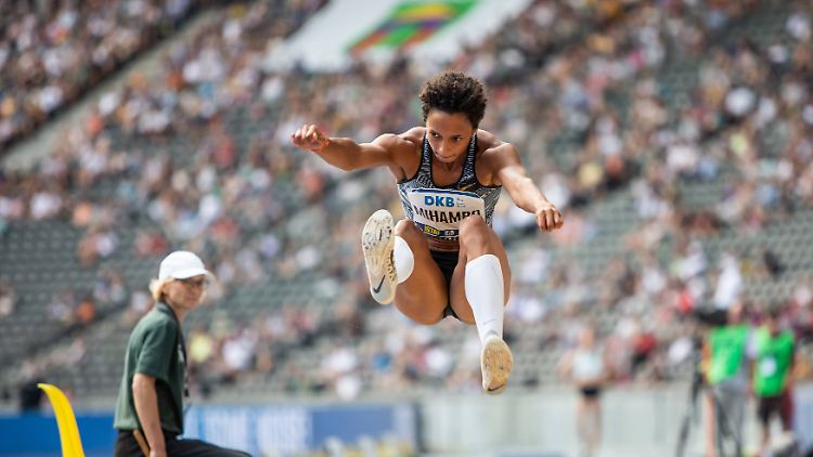 Malaika Mihambo: Der Blick geht auf die Weite, die Gedanken in Richtung WM-Gold.