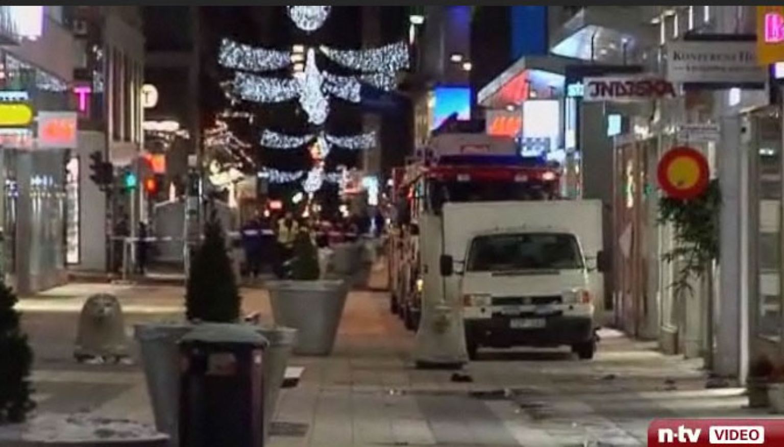 Vorweihnachtlicher Terror-Alptraum im Stockholmer Stadtzentrum: 