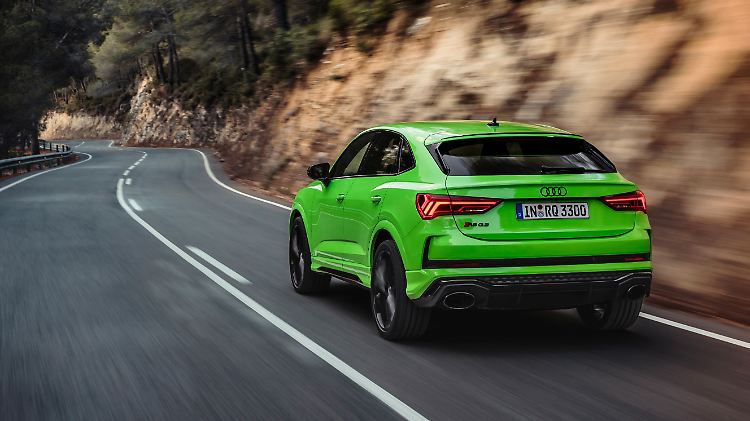 Für den Sprint des RS Q3 Sportback von null auf 100 km/h verspricht das Werk 4,5 Sekunden.