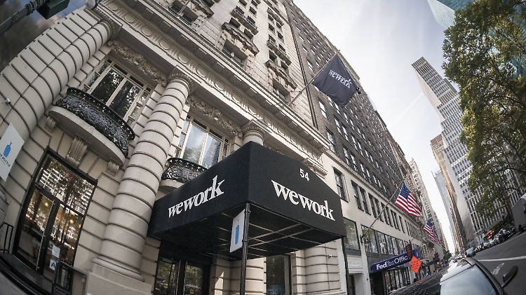 In New York ist WeWork zum größten Büromieter aufgestiegen. 