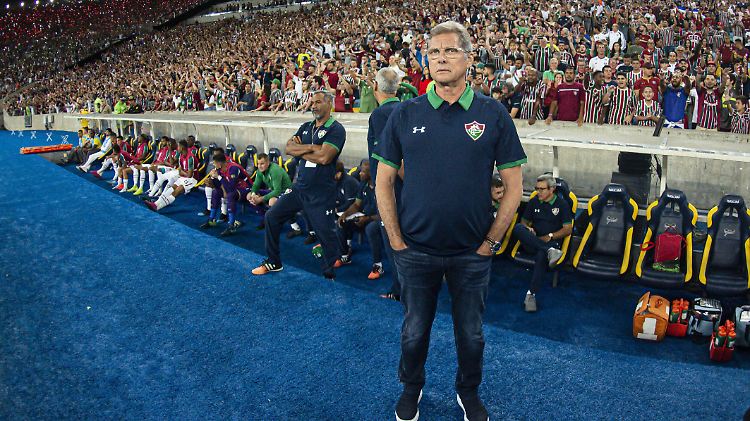 Oswaldo de Oliveira musste seinen Trainerstuhl bei Fluminense räumen.